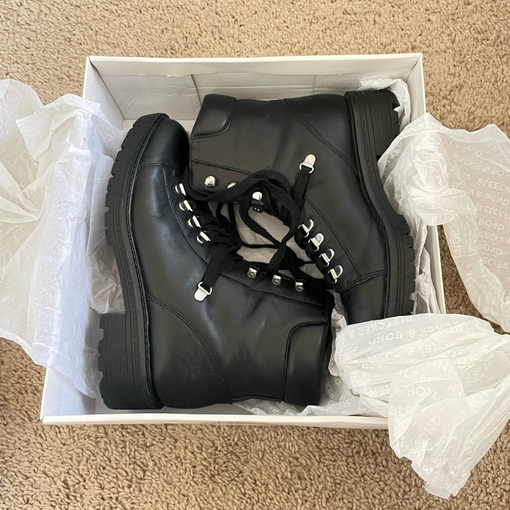 Black Combat Boots